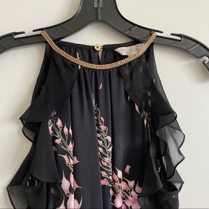 RACHEL ZOE Silk Floral Jumpsuit